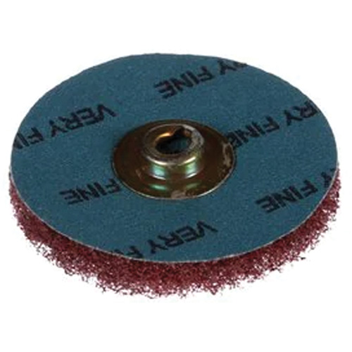 Disque HS de polissage et de brossage &agrave; changement rapide Standard Abrasives, 2" dia., Grain Tr&egrave;s fin, Oxyde d'aluminium Nuna Depot Inc.
