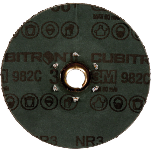 Cubitron II 982C Fibre Disc, Ceramic, 36+, 4-1/2" Dia Nuna Depot Inc.