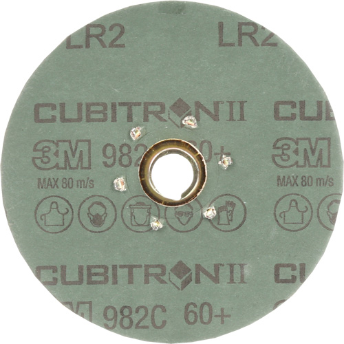 Cubitron II 982C Fibre Disc, Ceramic, 60+, 4-1/2" Dia Nuna Depot Inc.