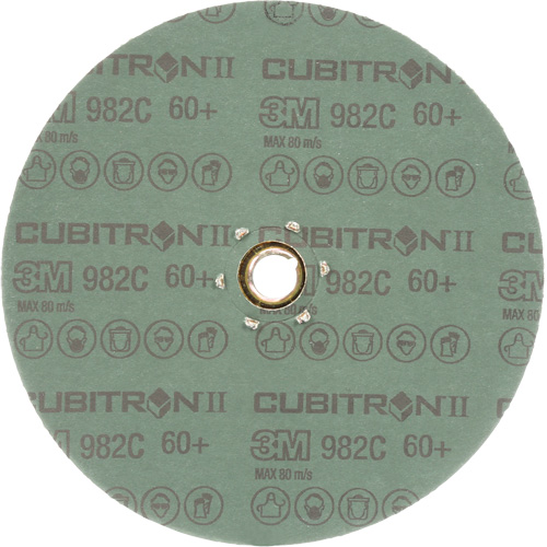 Cubitron II 982C Fibre Disc, Ceramic, 60+, 7" Dia Nuna Depot Inc.