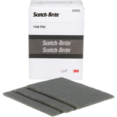 Tampon pour la pr&eacute;paration manuelle des surfaces Scotch-Brite Pro, Carbure de silicium, 9" x 6", Grain Ultra fin Nuna Depot Inc.