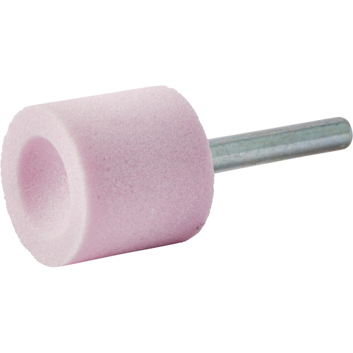 Meule mont&eacute;e vitrifi&eacute;e, A38, Oxyde d'aluminium, 1" dia., 1" lo, 80 Grain Nuna Depot Inc.
