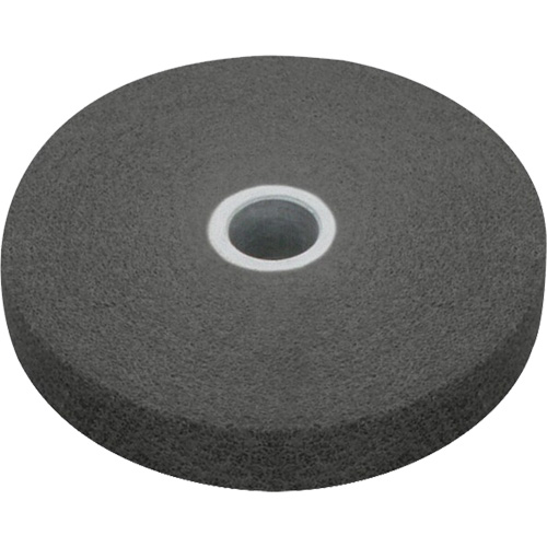 Meule homog&egrave;ne EXL Scotch-Brite, 4" x 1/4", Arbre de 1/4", Grain de Fin, Carbure de silicium Nuna Depot Inc.