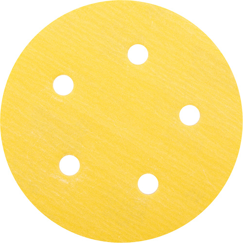Gold Reserve A296 Paper H&L Vacuum Disc, 5" Dia., 320 Grit, Aluminum Oxide, C-Weight Nuna Depot Inc.