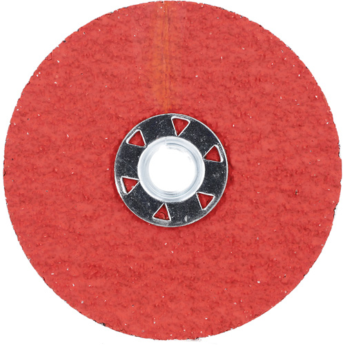 Blaze F980 Speed-Change Fastener Fiber Locking Disc, 4-1/2" Dia., 24 Grit, Ceramic Alumina Nuna Depot Inc.