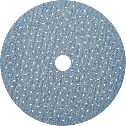 Dry Ice Multi-Air Cyclonic A975 H&L Center Hole Vacuum Disc, 6" Dia., P280 Grit, Ceramic Alumina Nuna Depot Inc.