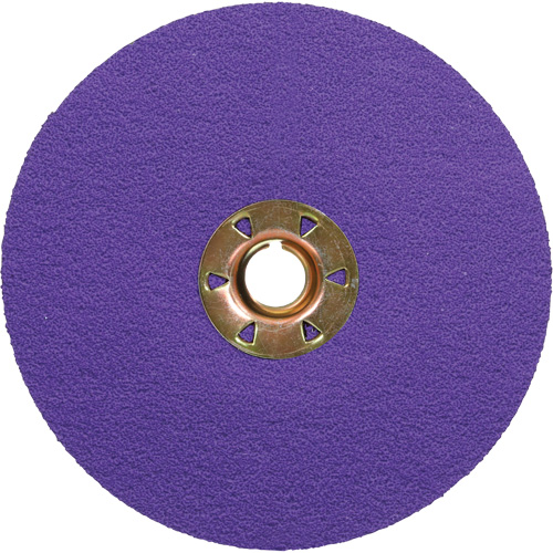 Cubitron 3 Quick-Change Fibre Disc, Ceramic, 80+, 4-1/2" Dia Nuna Depot Inc.
