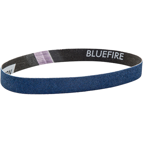 BlueFire&reg; File Belt, 3/4" W x 20-1/2" L, Zirconia Alumina, 80 Grit Nuna Depot Inc.
