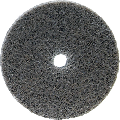 Bear-Tex&reg; Non-Woven Unified Wheel, 2" x 1/4", 1/4" Arbor, Medium Grit, Aluminum Oxide Nuna Depot Inc.