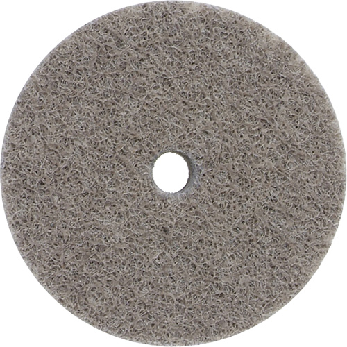 Bear-Tex&reg; Non-Woven Unified Wheel, 3" x 1/4", 3/8" Arbor, Fine Grit, Aluminum Oxide Nuna Depot Inc.