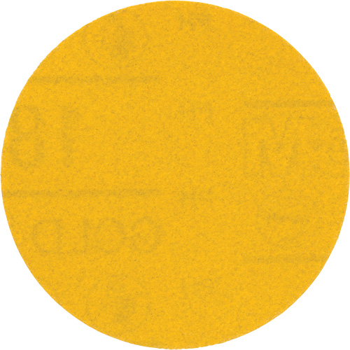 Disque abrasif dor&eacute; Hookit, 09213, dia 3", Grain 180, Oxyde d'aluminium, Poids C Nuna Depot Inc.