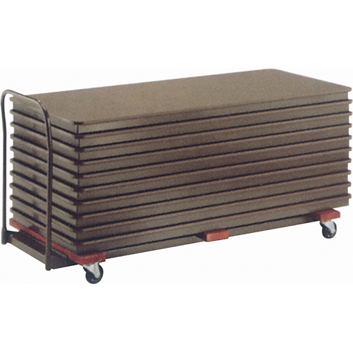 Flat Stacking Table Caddies, 97.5" W x 31.25" D x 36.25" H Nuna Depot Inc.