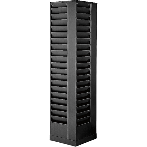 Pr&eacute;sentoirs, Rotatif, 92 fentes, Acier, 14-1/8" la x 14-1/8" p x 66" h Nuna Depot Inc.
