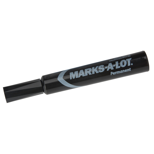 Marks-a-Lot Permanent Markers, Black, Chisel Tip Nuna Depot Inc.