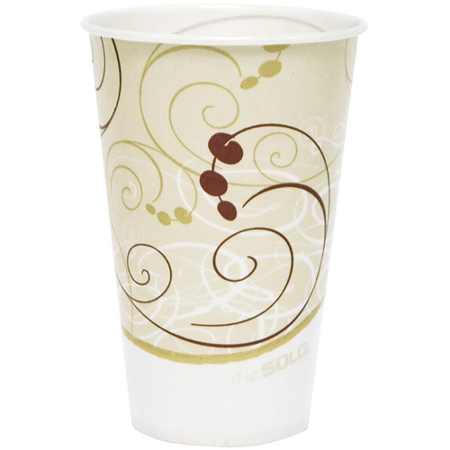 Disposable Cups, Paper, 12 oz., Multi-Colour Nuna Depot Inc.
