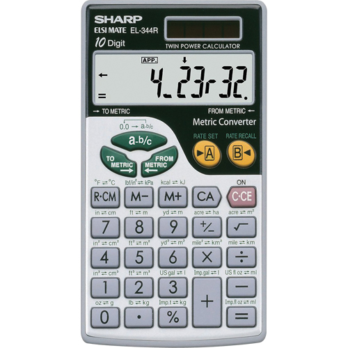 Calculatrice m&eacute;trique Nuna Depot Inc.