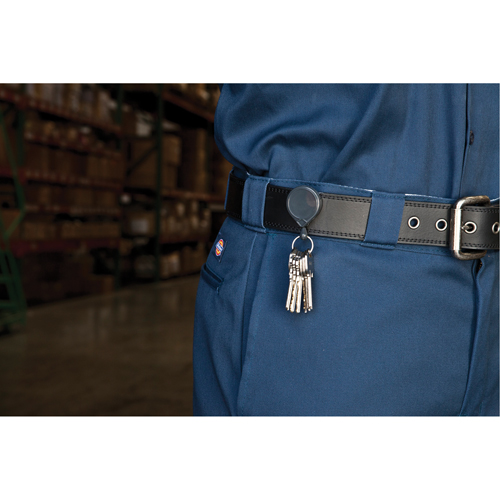 Retractable Mini-Bak&reg; Key Rings, Plastic, 36" Cable, Belt Clip Attachment Nuna Depot Inc.