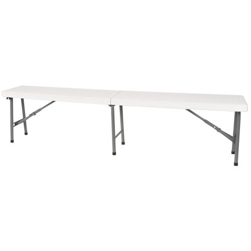 Banc pliant, Poly&eacute;thyl&egrave;ne, 72" lo x 12" la x 17" h Nuna Depot Inc.
