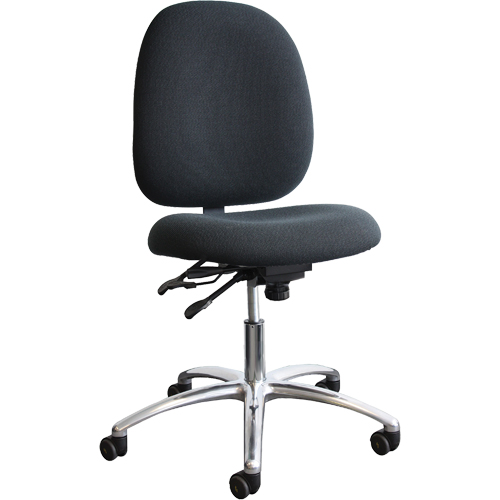ESD (Electrostatic Dissipative) Shoptech Seating, Fabric, Blue, 250 lbs. Capacity Nuna Depot Inc.