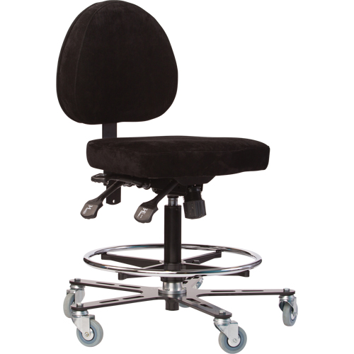 Si&egrave;ges ergonomiques pour le soudage TF180, Su&egrave;de, Noir, Capacit&eacute; 300 lb Nuna Depot Inc.