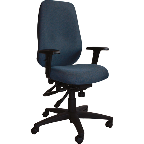 Chaises ergonomiques de s&eacute;rie petite Cierra, Tissu, Bleu, Capacit&eacute; 300 lb Nuna Depot Inc.