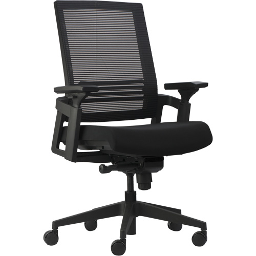 Chaises de bureau A-37 Activ, Mailles, Noir, Capacit&eacute; 275 lb Nuna Depot Inc.