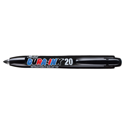 Marqueur permanent Dura-Ink no 20, Noir, Pointe Fin Nuna Depot Inc.