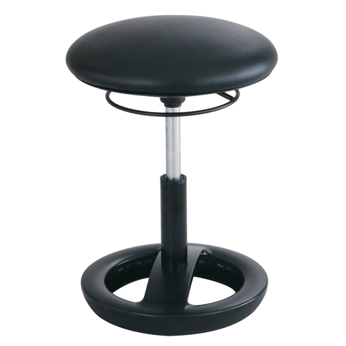 Twixt Ergonomic Chair, Stationary, Adjustable, 17" - 22", Polyester Mesh Seat, Black Nuna Depot Inc.