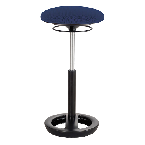 Chaise ergonomique Twixt, Stationnaire, Ajustable, , Mailles en polyester Si&egrave;ge, Bleu Nuna Depot Inc.