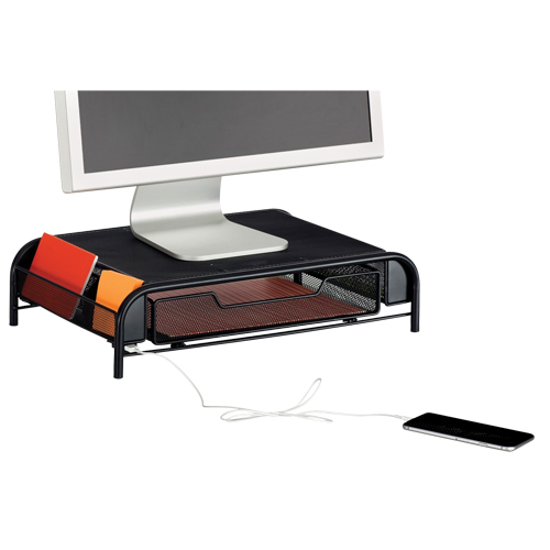 Organisateur de bureau avec alimentation USB Onyx Nuna Depot Inc.