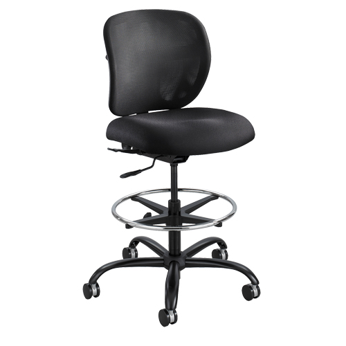 Vue Heavy-Duty Stool, Nylon, Black, 350 lbs. Capacity Nuna Depot Inc.