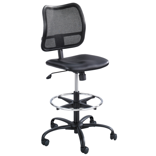 Tabouret ergonomique Vue, Vinyle, Noir, Capacit&eacute; 250 lb Nuna Depot Inc.