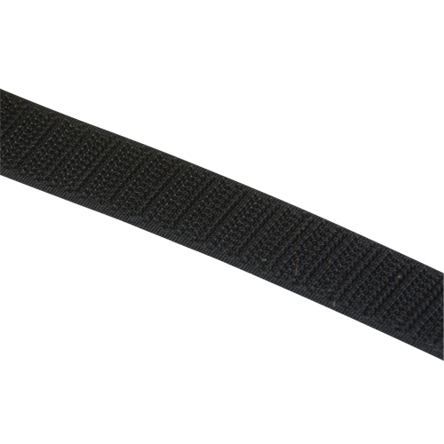 Ruban d'attaches, Crochet, 25 vg x 3/4", Cousu, Noir Nuna Depot Inc.