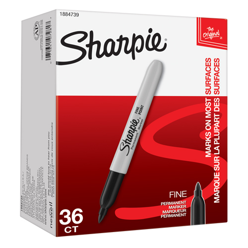 Permanent Marker, Black, Fine Tip Nuna Depot Inc.