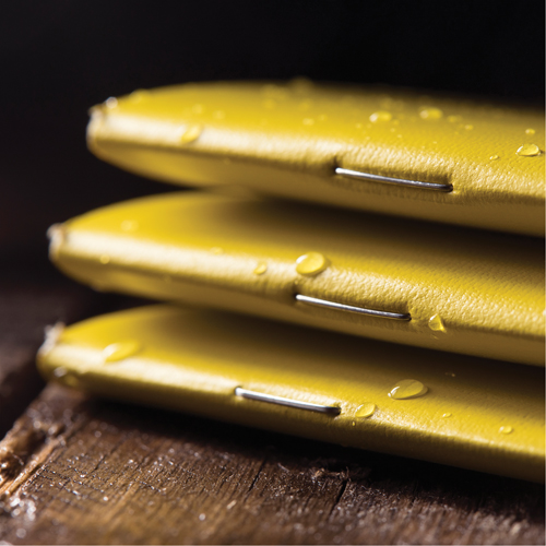All-Weather Notebook, Soft Cover, Yellow, 48 Pages, 4-5/8" W x 7" L Nuna Depot Inc.