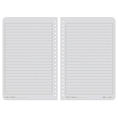 Side-Spiral Notebook, Soft Cover, Black, 64 Pages, 4-5/8" W x 7" L Nuna Depot Inc.