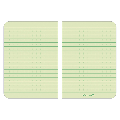 Memo Book, Soft Cover, Green, 112 Pages, 3-1/2" W x 5" L Nuna Depot Inc.
