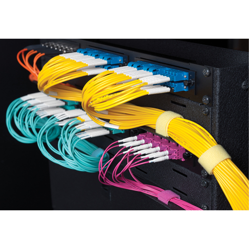 Ruban pour gestion des c&acirc;bles One-Wrap, Boucle et crochet, 25 vg x 5/8", Auto-aggripant, Orange Nuna Depot Inc.