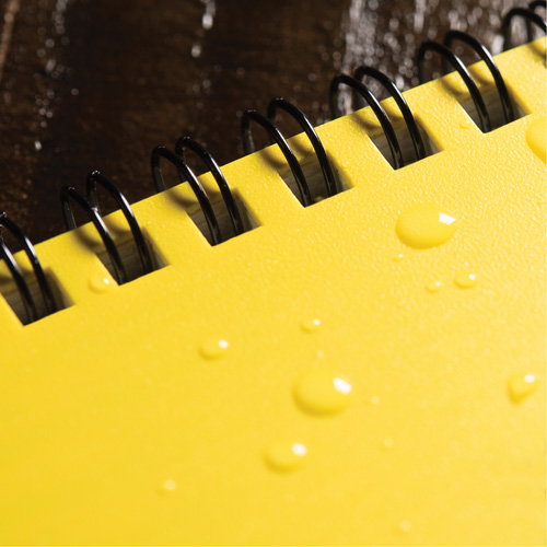 Side-Spiral Notebook, Soft Cover, Yellow, 64 Pages, 4-5/8" W x 7" L Nuna Depot Inc.