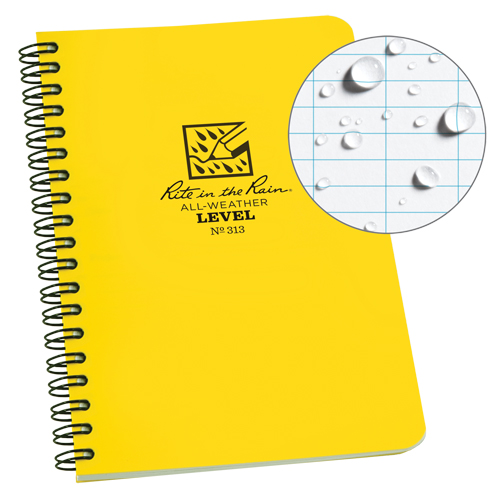 Side-Spiral Notebook, Soft Cover, Yellow, 64 Pages, 4-5/8" W x 7" L Nuna Depot Inc.