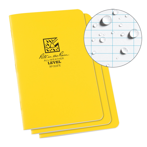Carnet de notes, Couverture souple, Jaune, 48 Pages, 4-5/8" , 7"  Nuna Depot Inc.