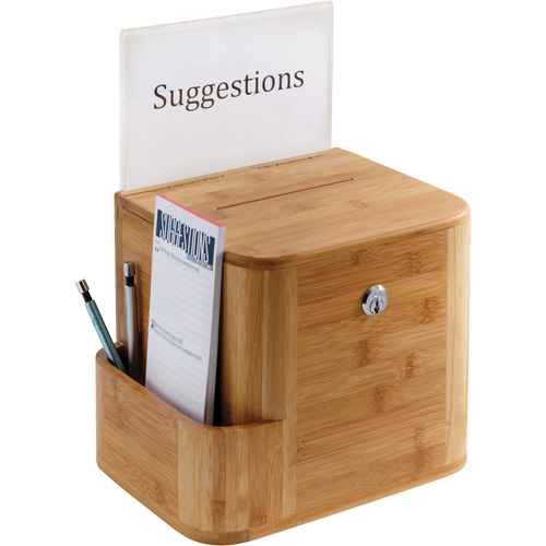 Bamboo Suggestion Box Nuna Depot Inc.