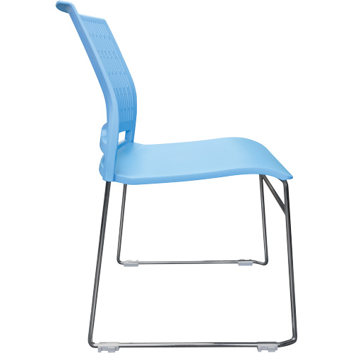 Chaises empilables s&eacute;rie Activ, Polypropyl&egrave;ne, Hauteur 32-3/8", Capacit&eacute; 275 lb, Bleu Nuna Depot Inc.