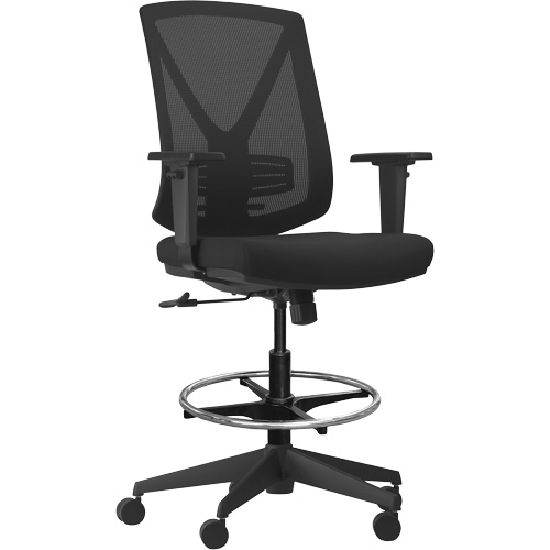Chaise ajustable &agrave; basculement synchronis&eacute; s&eacute;rie Activ, Tissu/Mailles, Noir, Capacit&eacute; 275 lb Nuna Depot Inc.