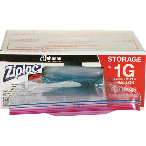 Sacs d'entreposage alimentaire &agrave; double fermeture &agrave; glissi&egrave;re de Ziploc Nuna Depot Inc.