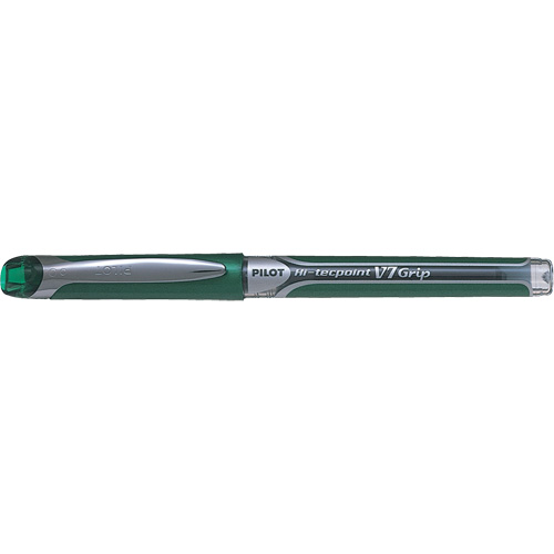 Hi-Tecpoint Grip Pen, Green, 0.7 mm Nuna Depot Inc.