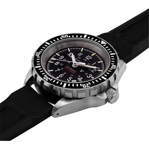 Grande montre automatique de plong&eacute;e, Num&eacute;rique, &agrave; piles, 41 mm, Noir Nuna Depot Inc.