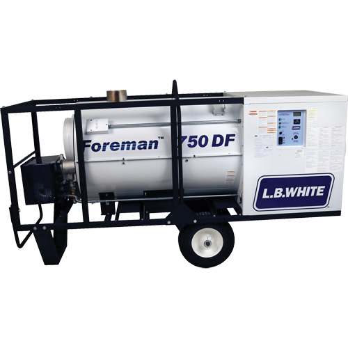 Foreman&reg; 750 Indirect-fired Portable Heater, Radiant Heat, Natural Gas, 750000 BTU/H Nuna Depot Inc.