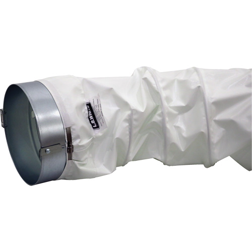 Trousse de canalisation de distribution blanc 12" x 12", adaptateur et bride Nuna Depot Inc.