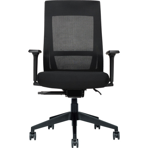 Chaise &agrave; dossier moyen avec m&eacute;canisme &agrave; basculement synchronis&eacute; &agrave; d&eacute;tection de poids , Mailles, Noir Nuna Depot Inc.